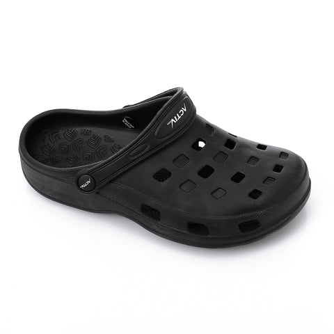 ACTIVNEW CLOGS - BLACK