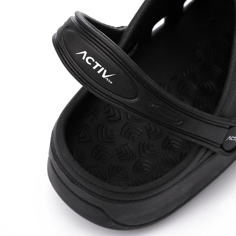 ACTIVNEW CLOGS - BLACK