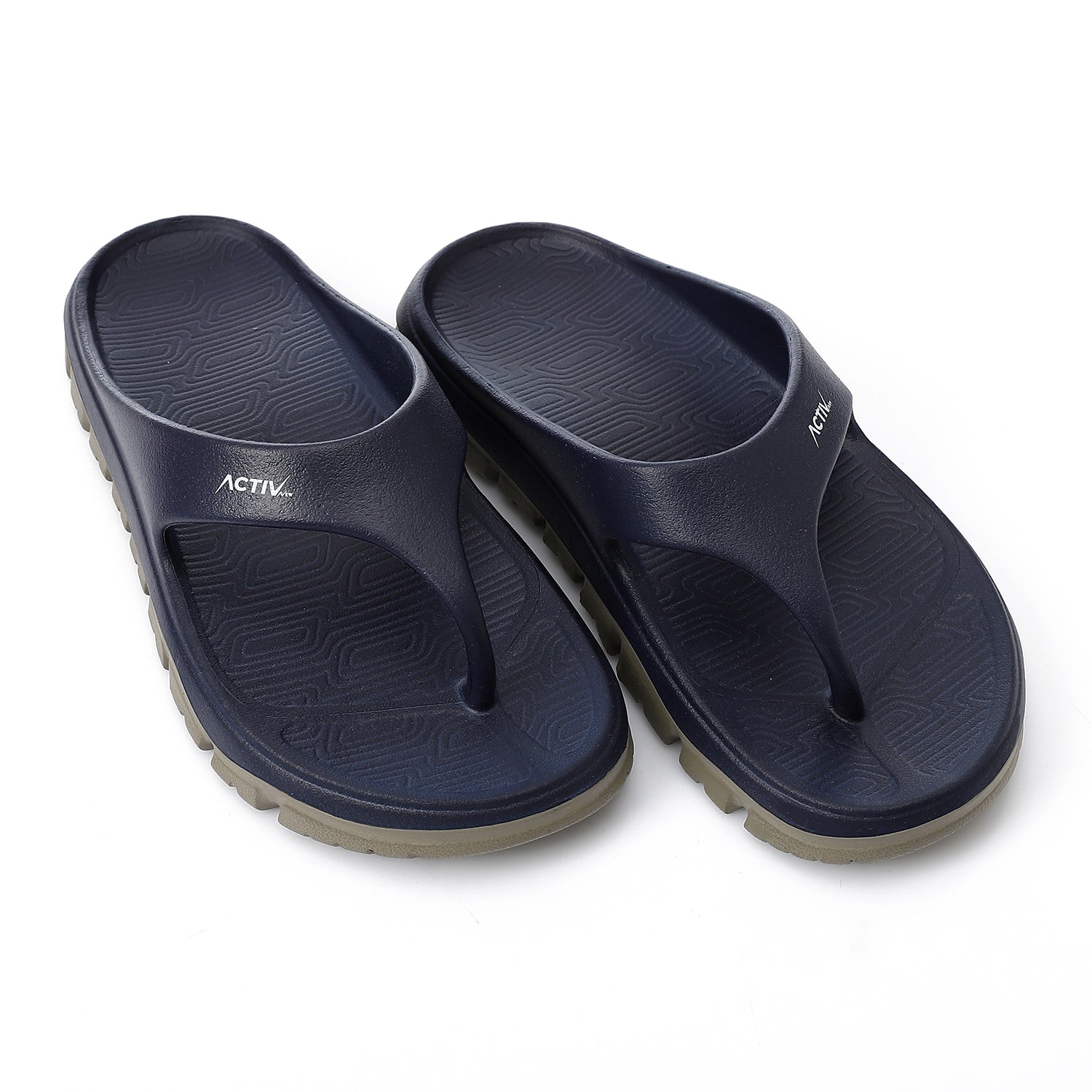 ACTIV FLIP FLOP - BRN & NVY
