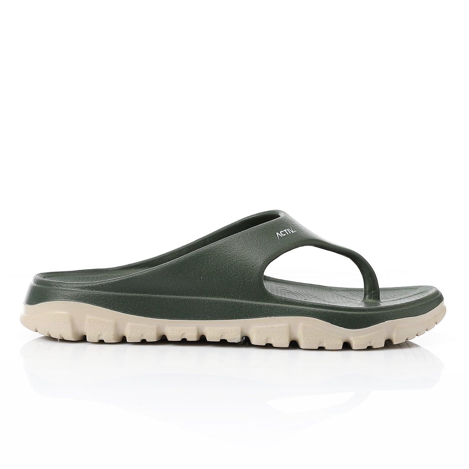 ACTIV FLIP FLOP - BEIG & GRN