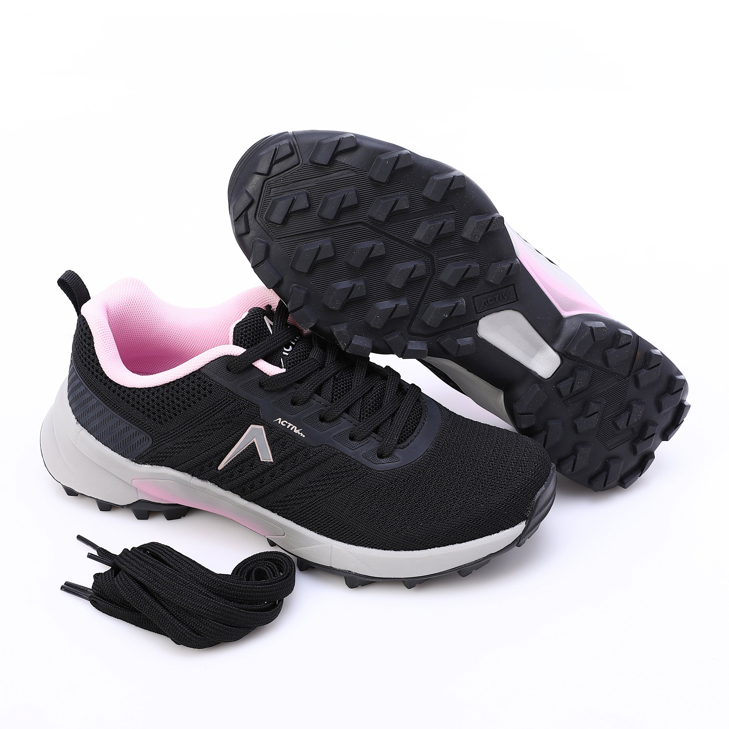 ACTIV SHOES - BLK & PINK