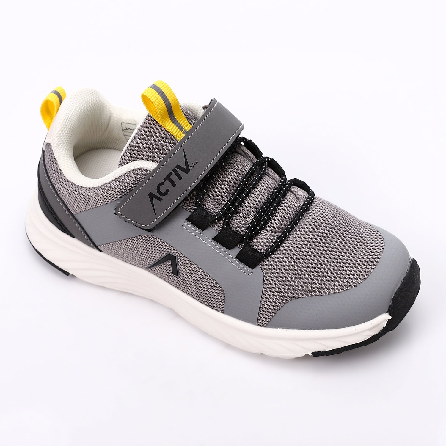 ACTIVNEW KIDS SHOES - GRY &amp; YELW 