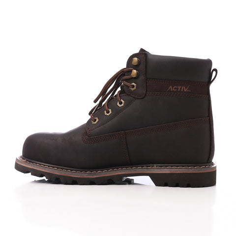 ACTIVNEW CRAZY SAFETY SHOES - D.BROWN