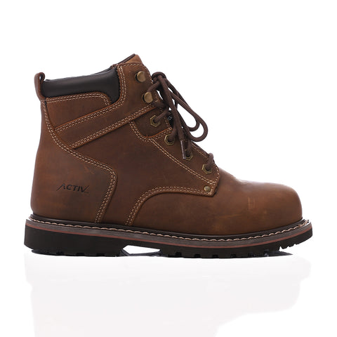 ACTIVNEW CRAZY SAFETY SHOES - L.BROWN