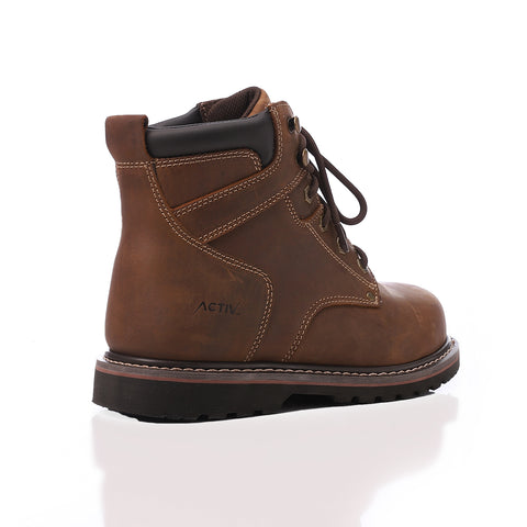 ACTIVNEW CRAZY SAFETY SHOES - L.BROWN