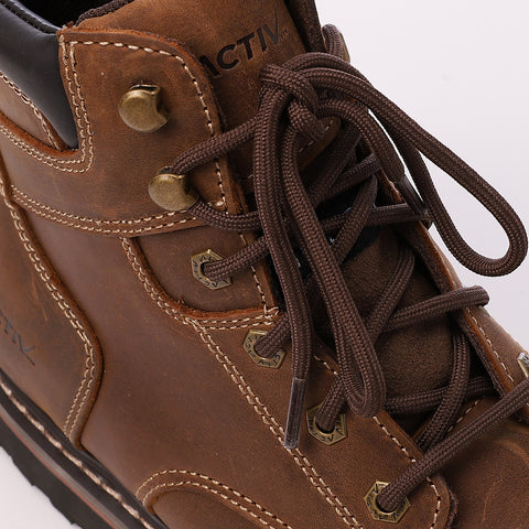 ACTIVNEW CRAZY SAFETY SHOES - L.BROWN