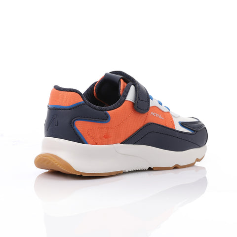 ACTIVNEW KIDS SHOES - ORG & NAVY