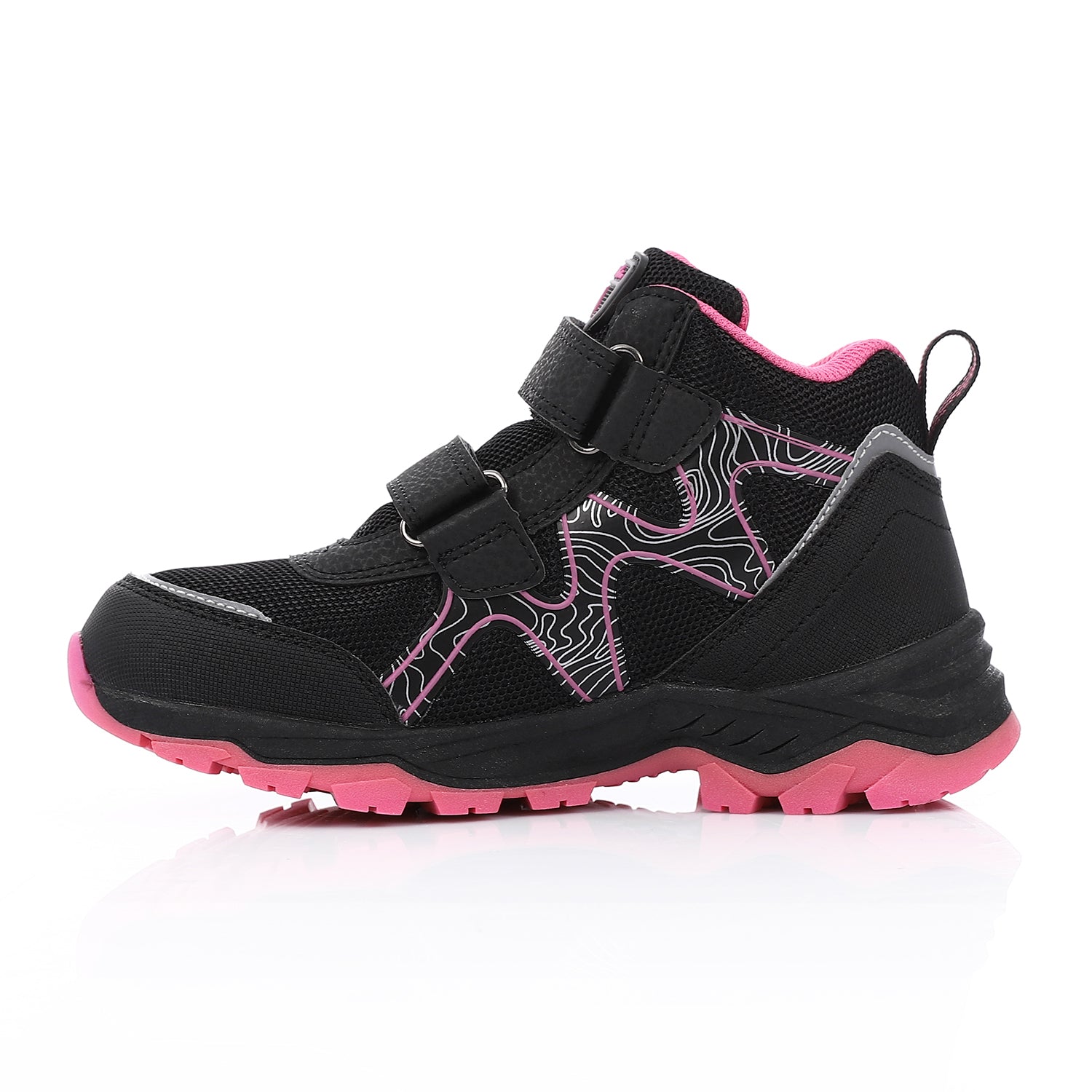 ACTIVNEW KIDS SHOES - BLK & PINK