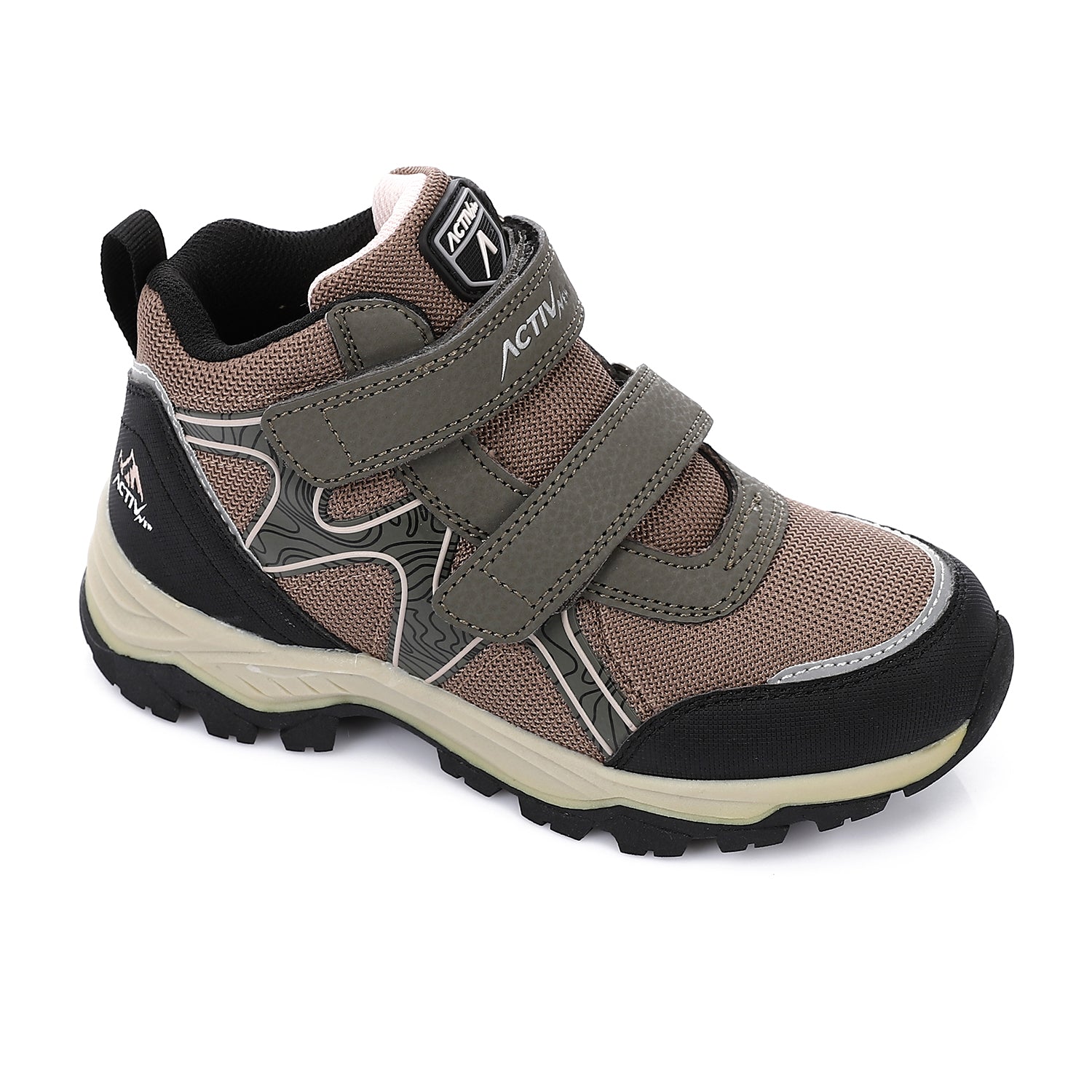 ACTIVNEW KIDS SHOES - BROWN 