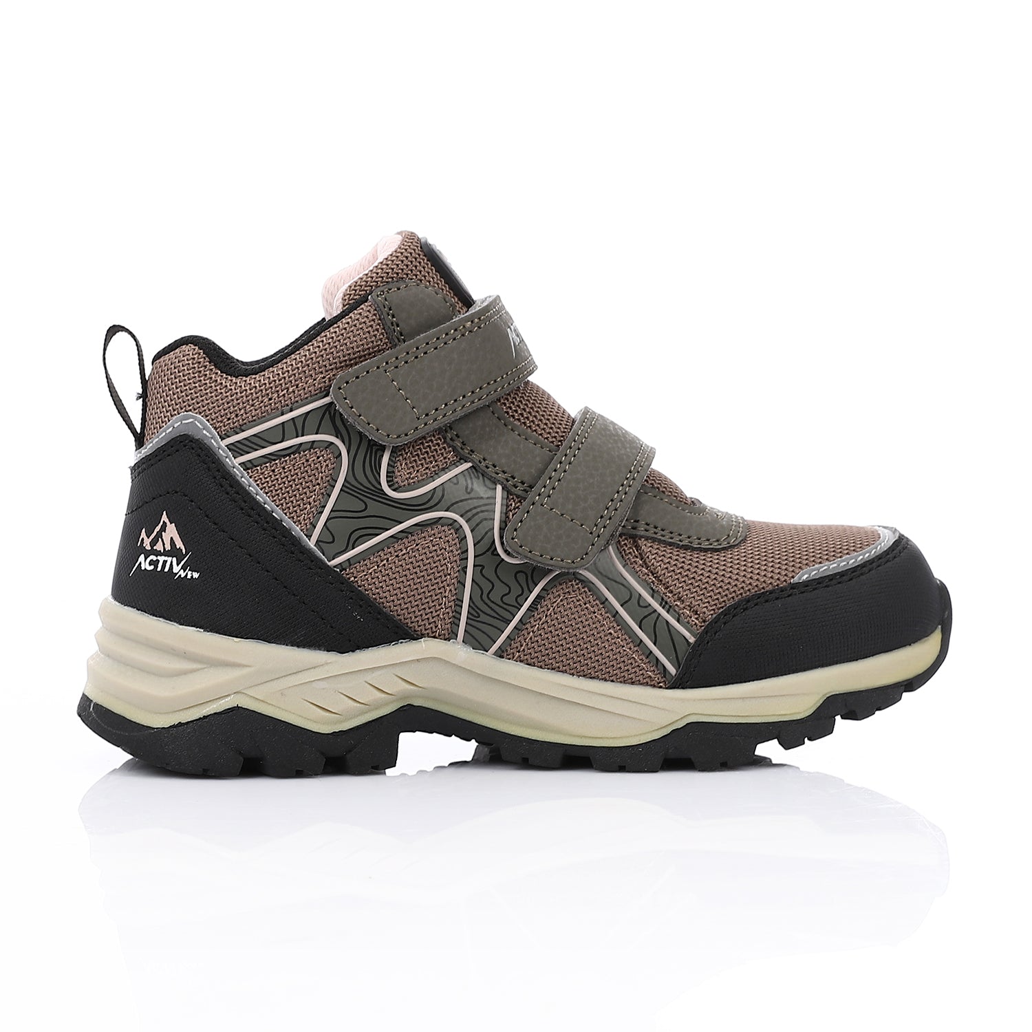 ACTIVNEW KIDS SHOES - BROWN 