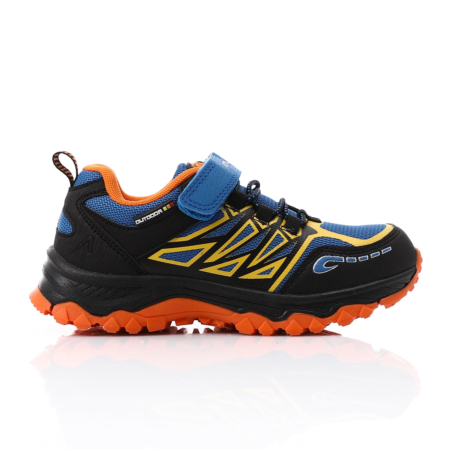 ACTIVNEW KIDS SHOES - BLK & BLUE