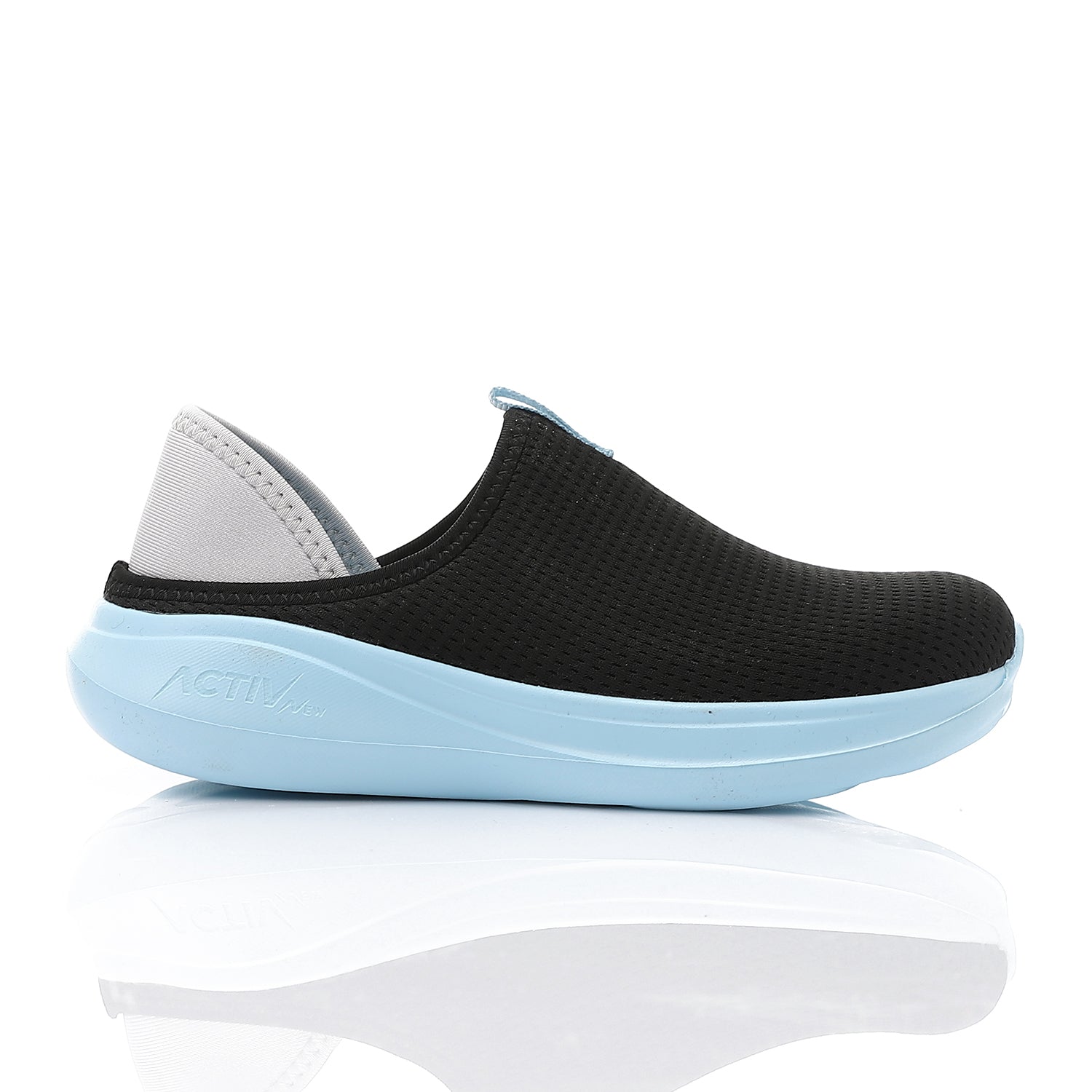 ACTIVNEW KIDS SHOES - BLK & GREY