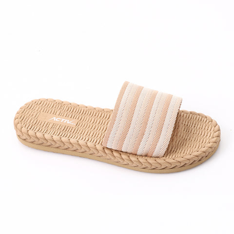 ACTIVNEW SLIPPER - BIGE & WHT