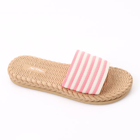 ACTIVNEW SLIPPER - PINK & WHT