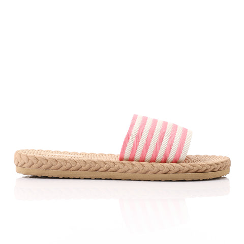 ACTIVNEW SLIPPER - PINK & WHT