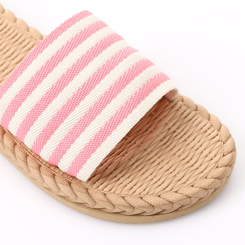 ACTIVNEW SLIPPER - PINK & WHT