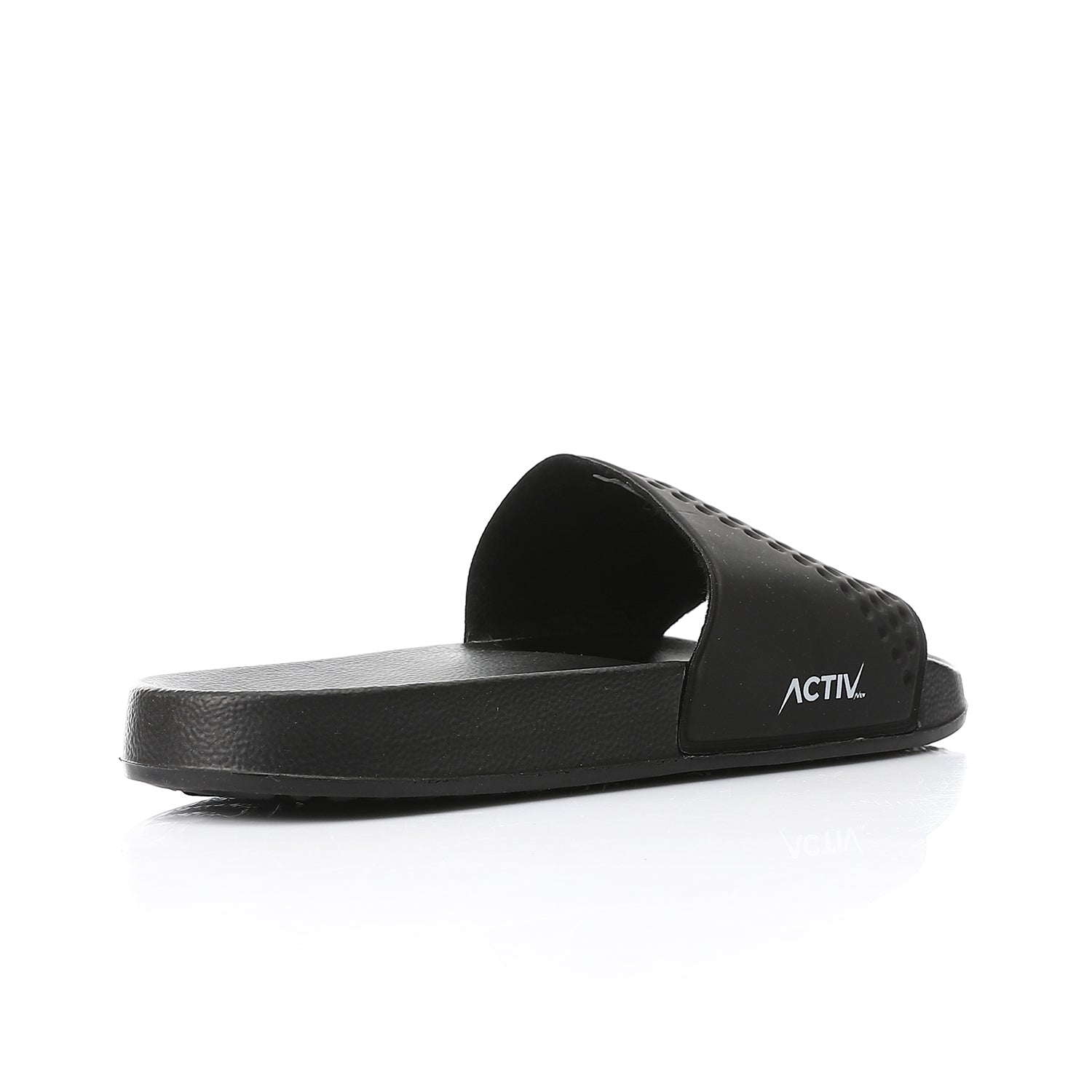 ACTIV MEN'S SLIPPERS - BLACK