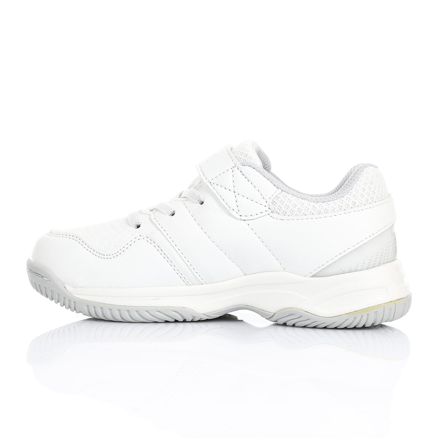 ACTIVNEW FASHION VELCRO SHOES - WHT & L.GY