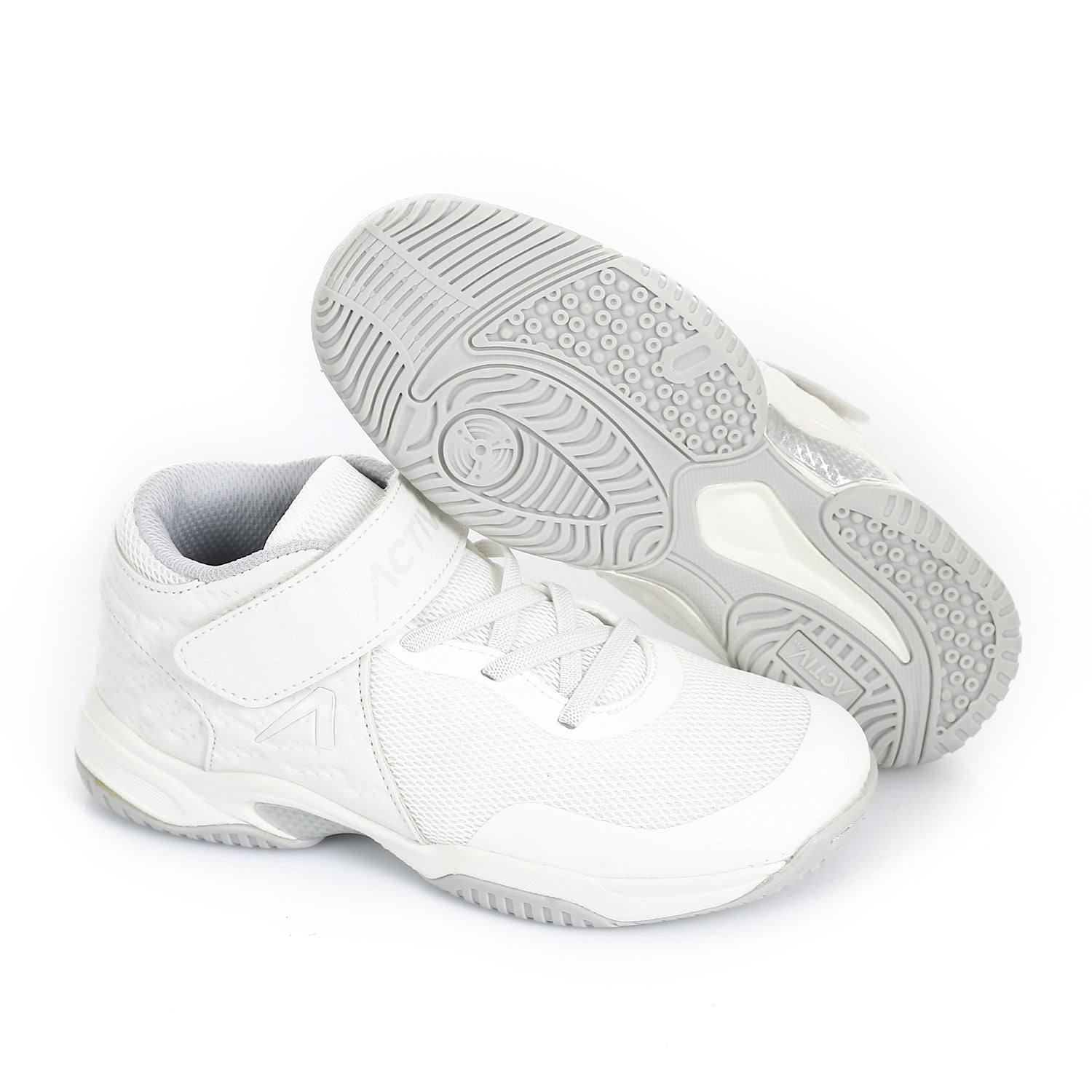 ACTIVNEW FASHION VELCRO SHOES - WHITE 