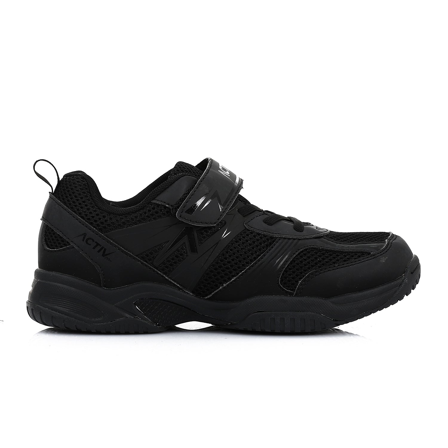 ACTIVNEW FASHION VELCRO SHOES - BLACK 