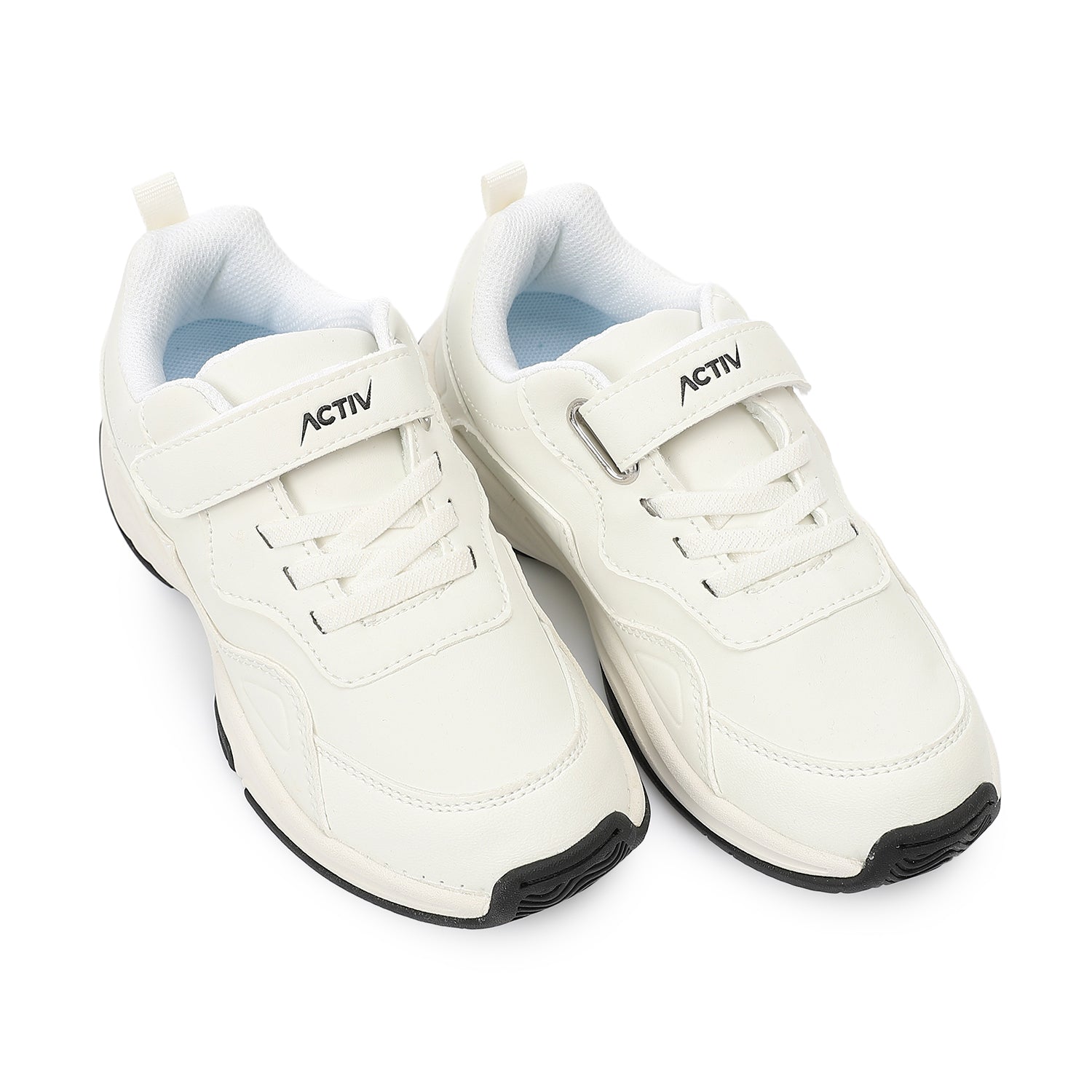 ACTIVNEW FASHION VELCRO SHOES - WHITE