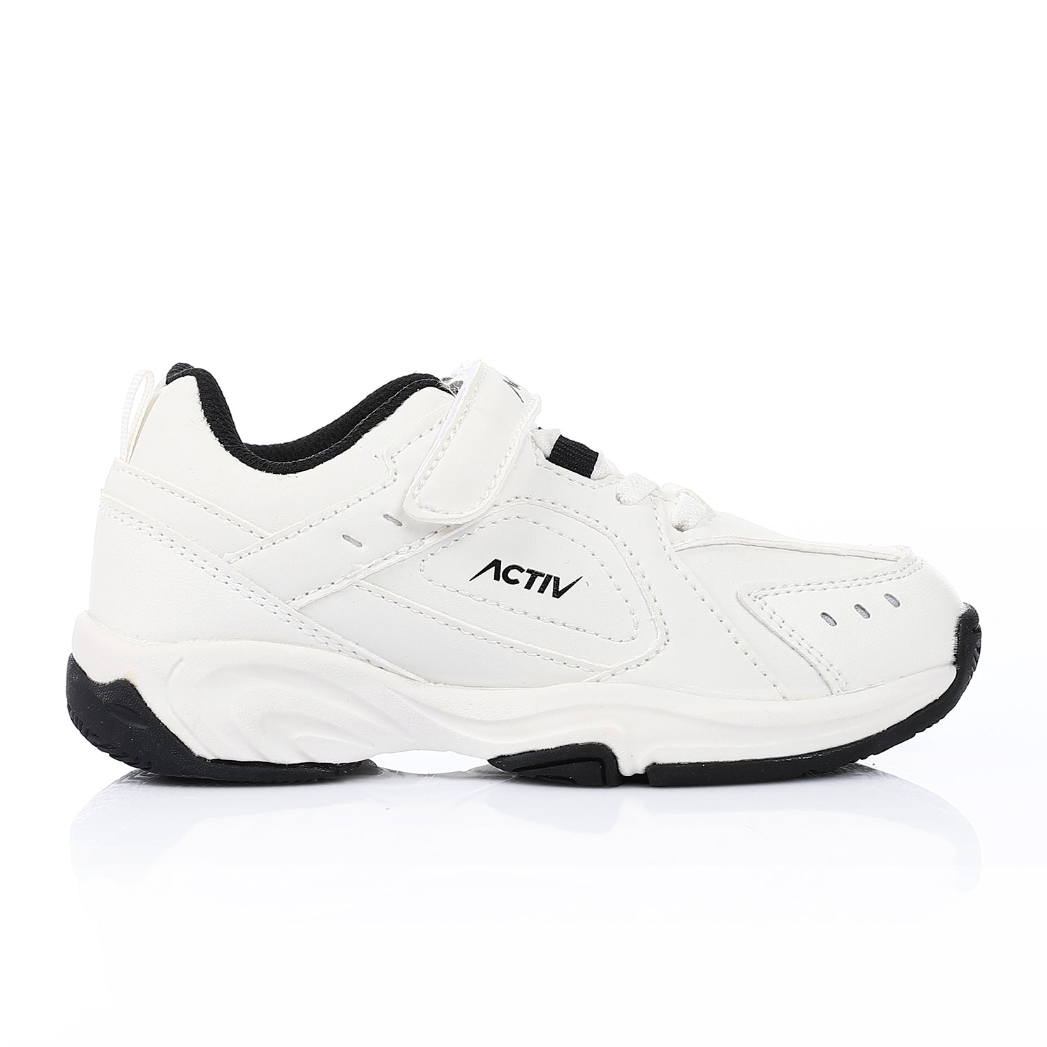 ACTIVNEW FASHION VELCRO SHOES - WHITE