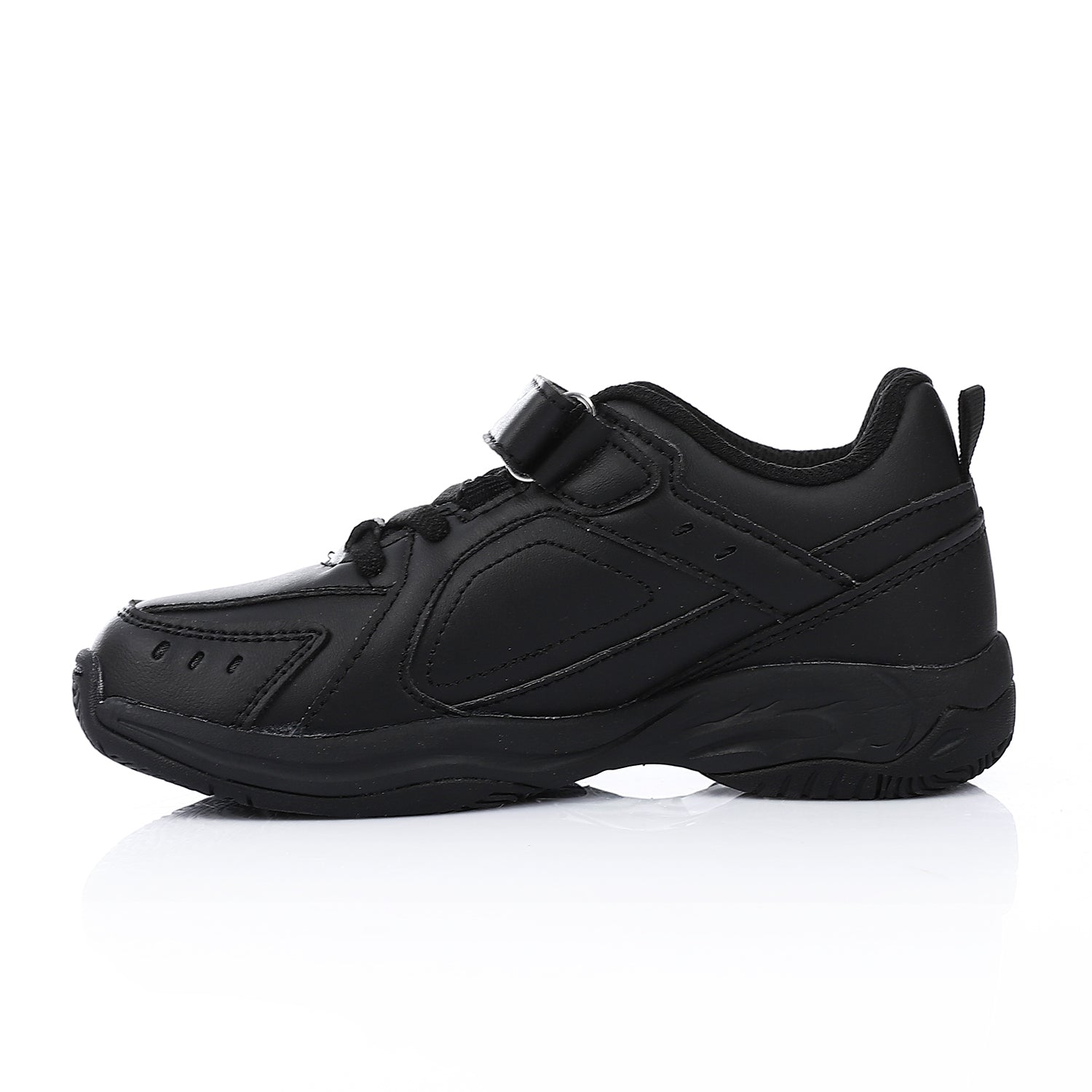 ACTIVNEW FASHION VELCRO SHOES - BLACK