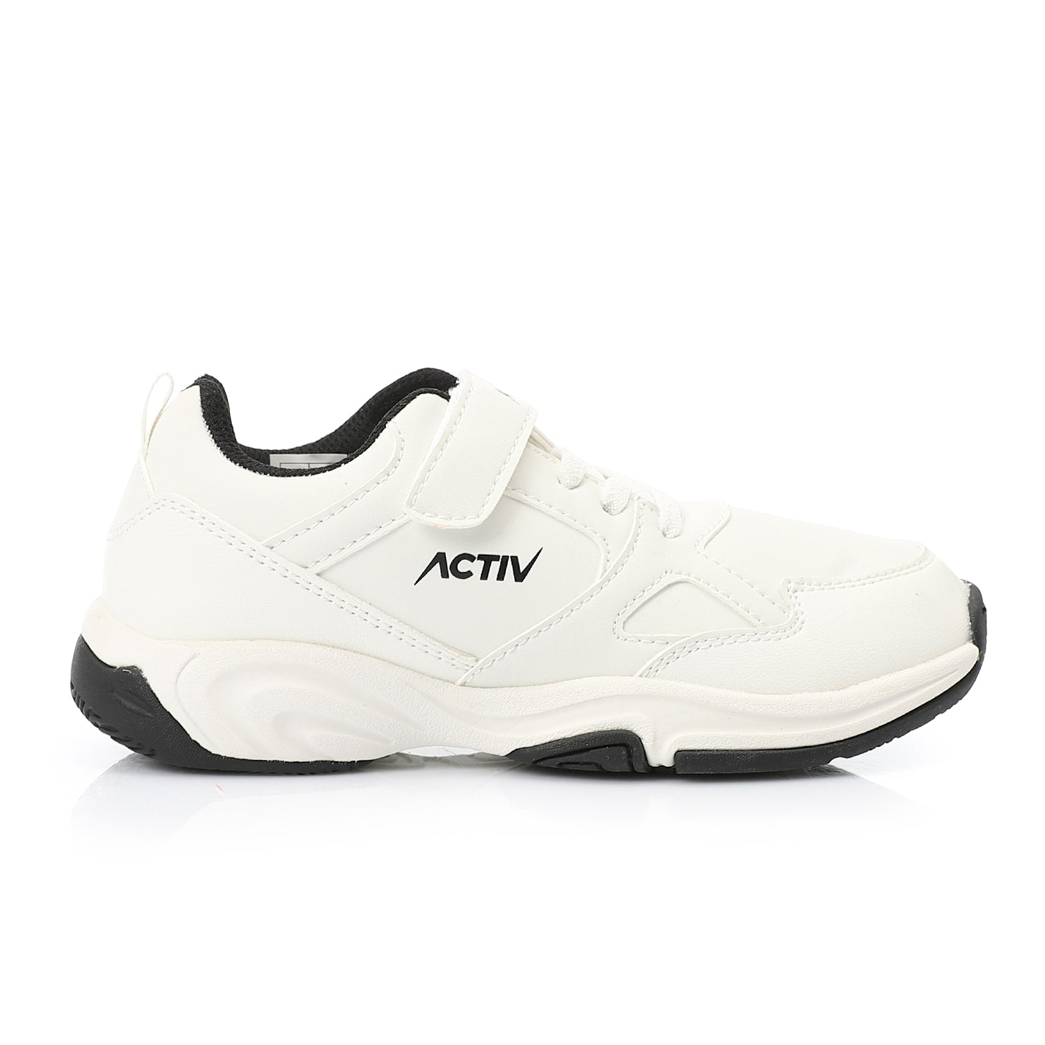 ACTIVNEW FASHION VELCRO SHOES - WHITE
