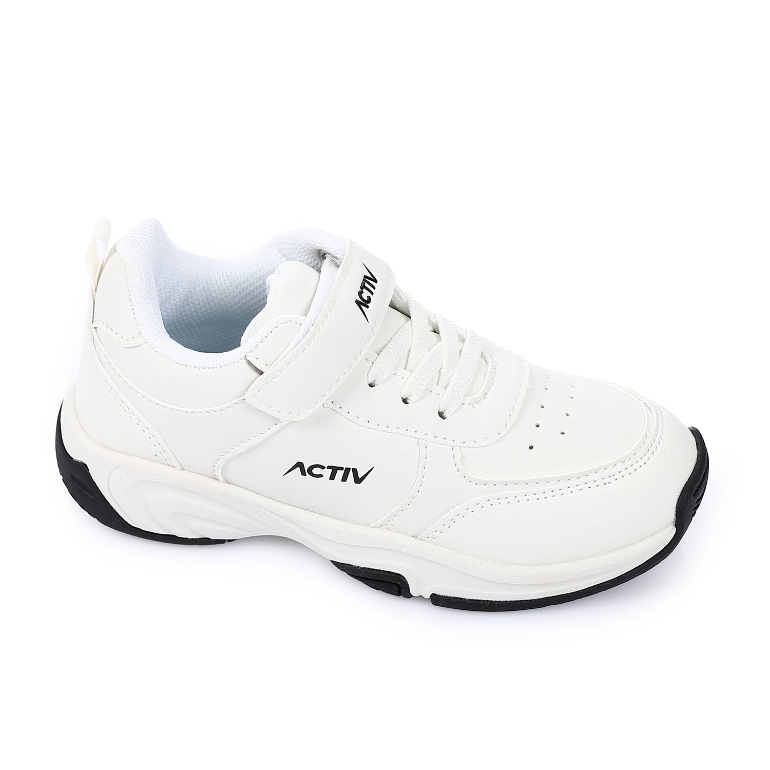 ACTIVNEW FASHION VELCRO SHOES - WHITE 