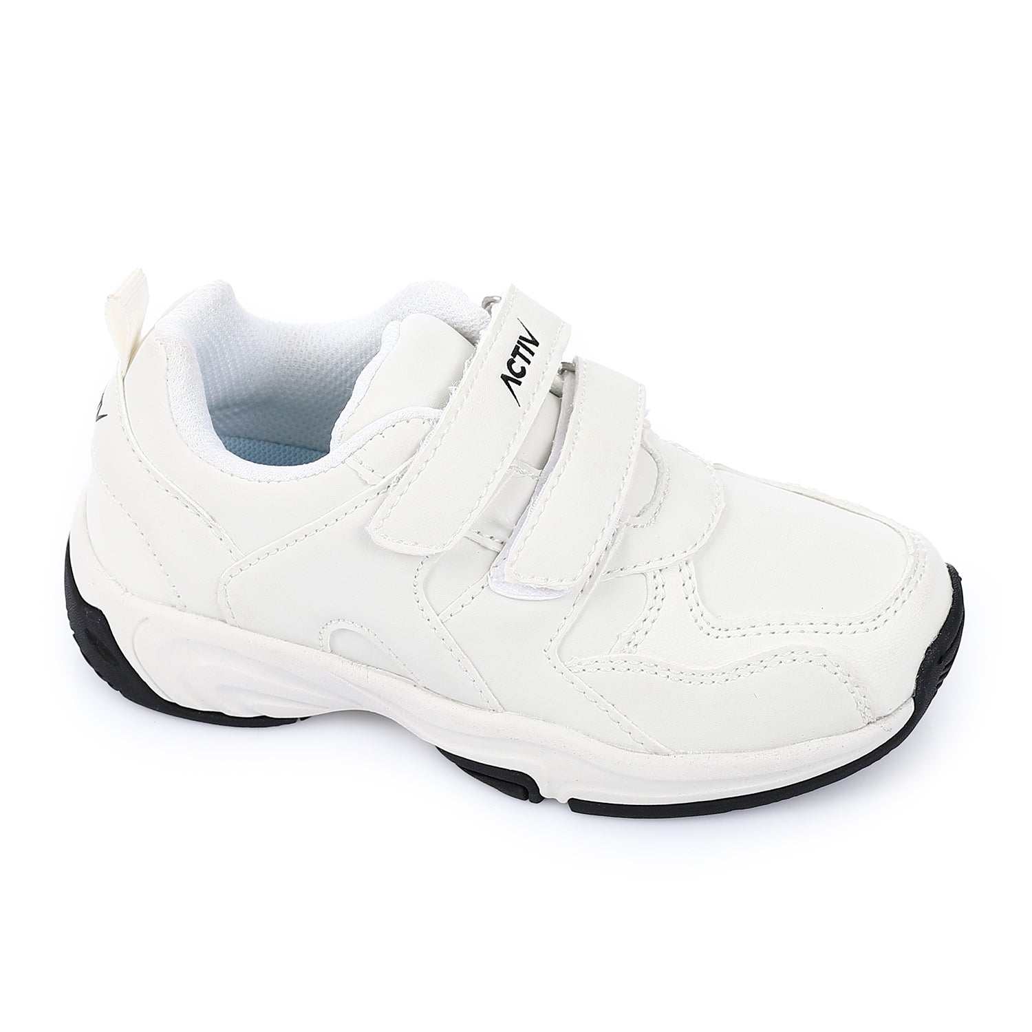 ACTIVNEW FASHION VELCRO SHOES - WHITE 