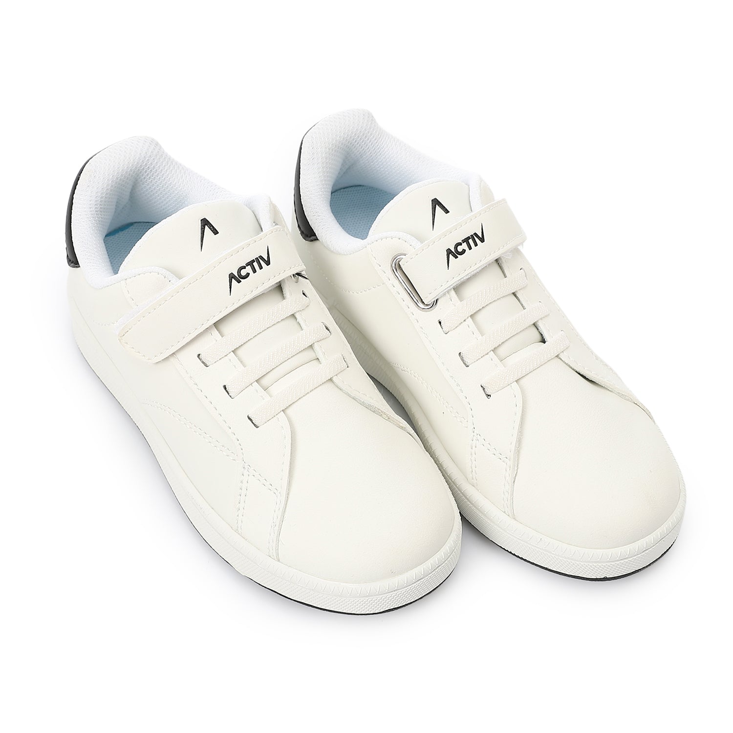 ACTIV FASHION VELCRO SHOES - WHITE