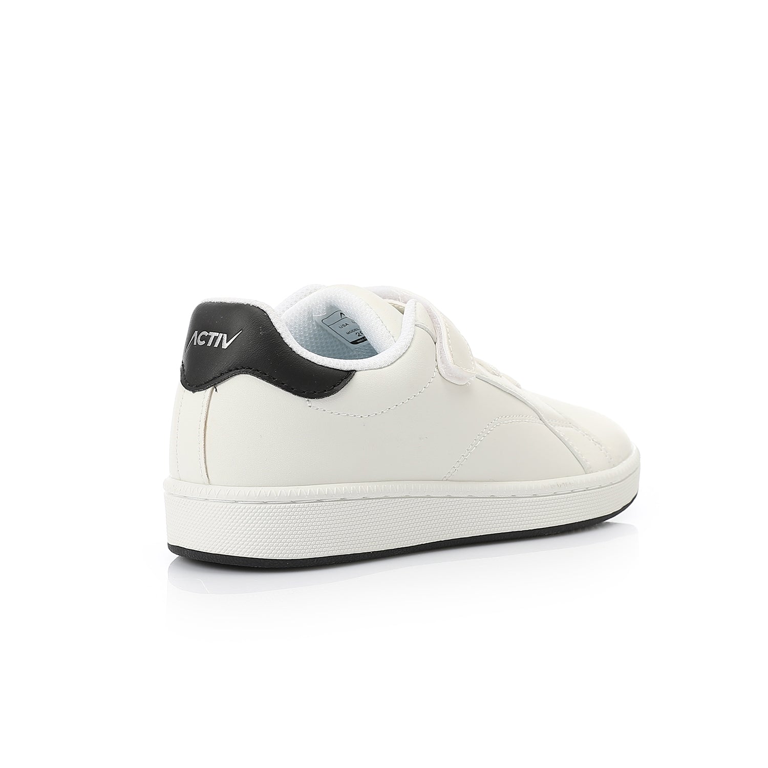ACTIV FASHION VELCRO SHOES - WHITE