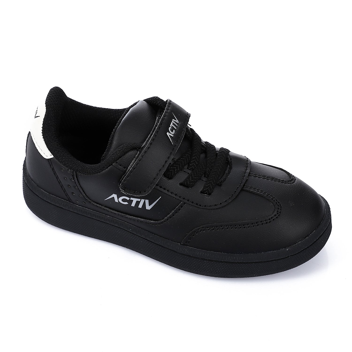 ACTIVNEW FASHION VELCRO SHOES - BLACK