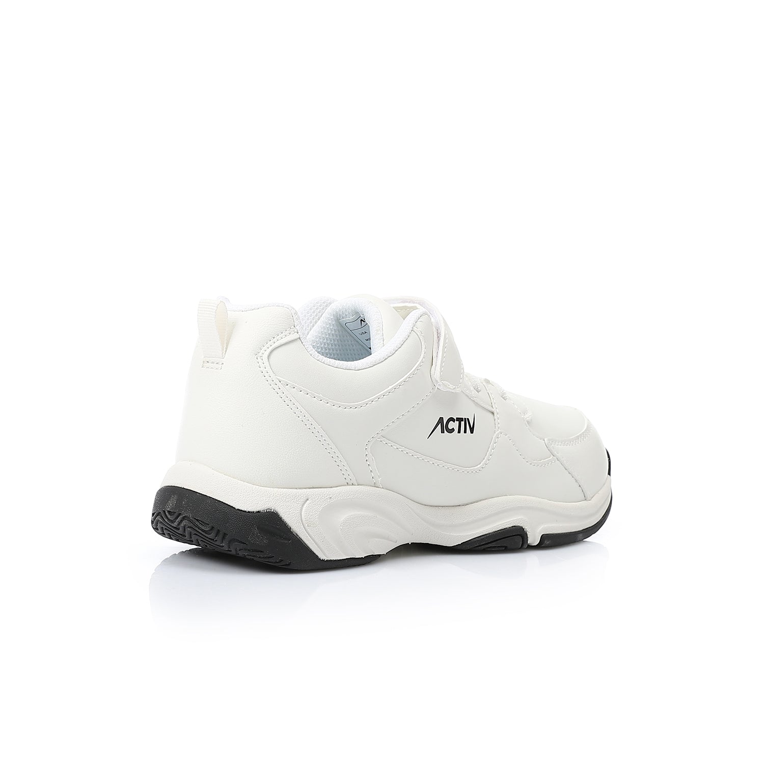 ACTIV FASHION VELCRO SHOES - WHITE