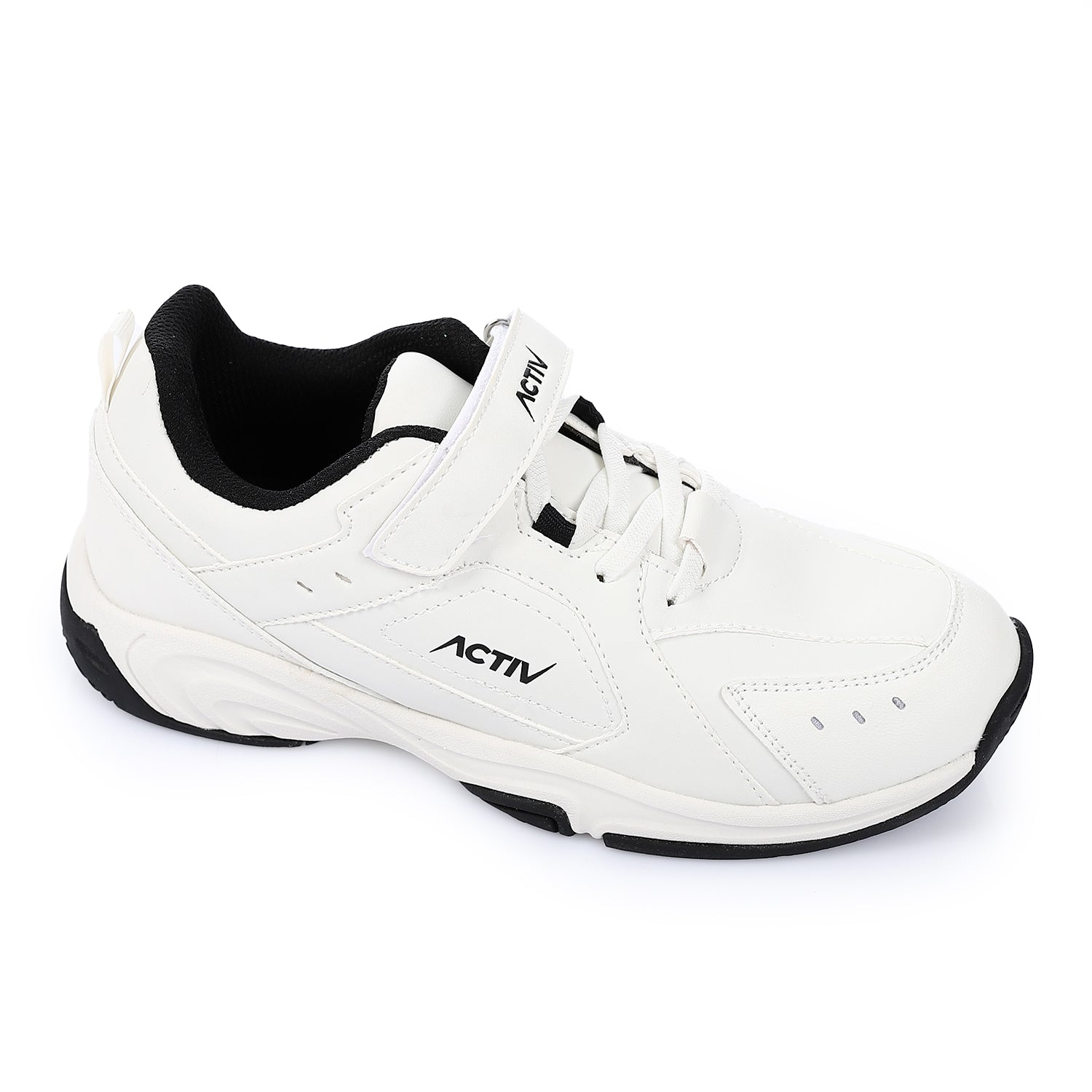 ACTIVNEW FASHION VELCRO SHOES - WHITE