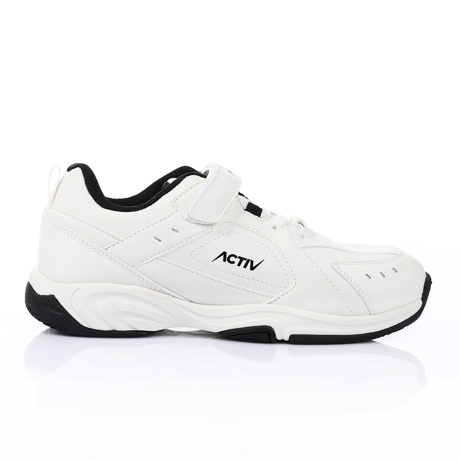 ACTIVNEW FASHION VELCRO SHOES - WHITE 