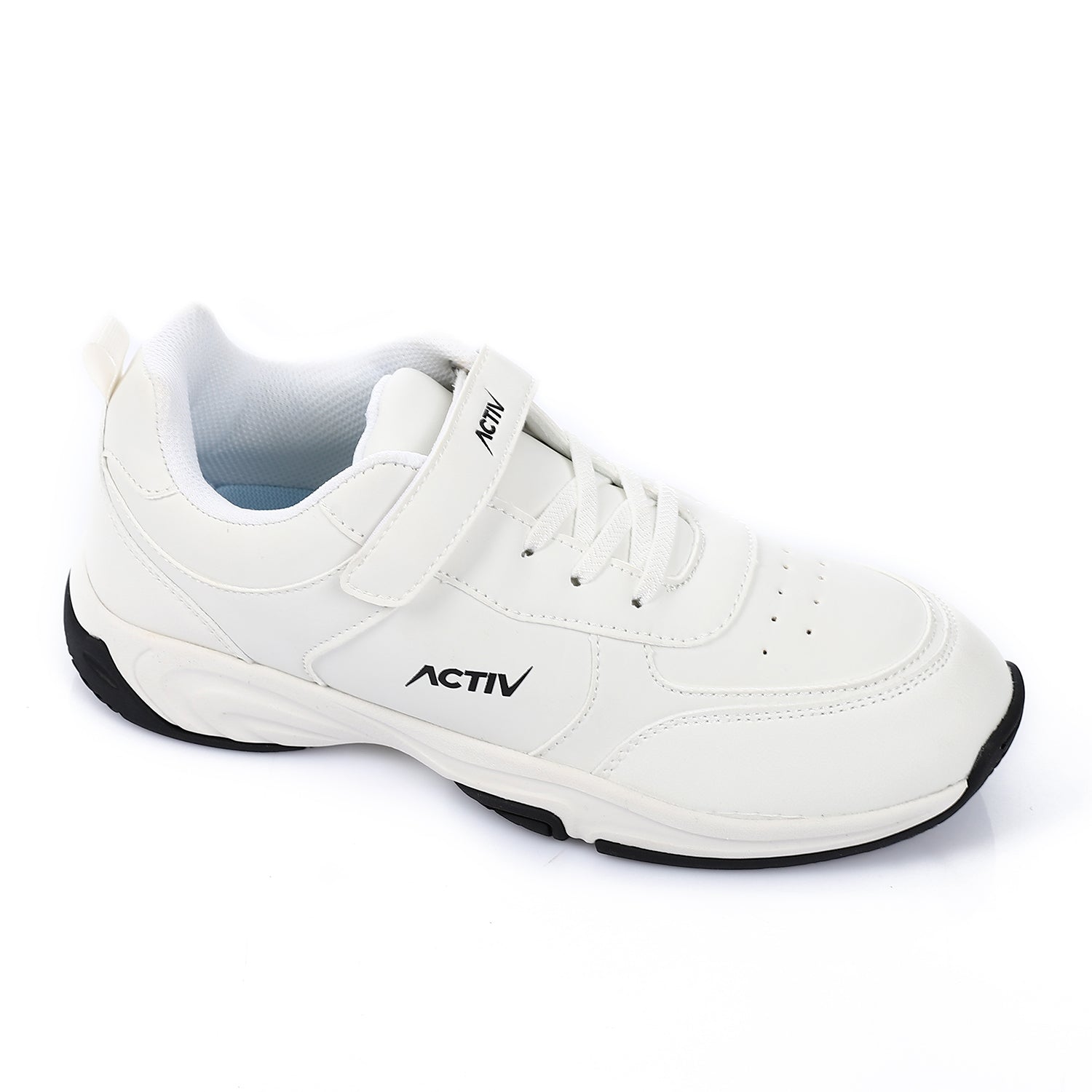 ACTIVNEW FASHION VELCRO SHOES - WHITE 