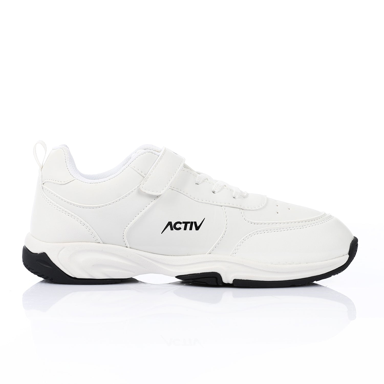 ACTIVNEW FASHION VELCRO SHOES - WHITE