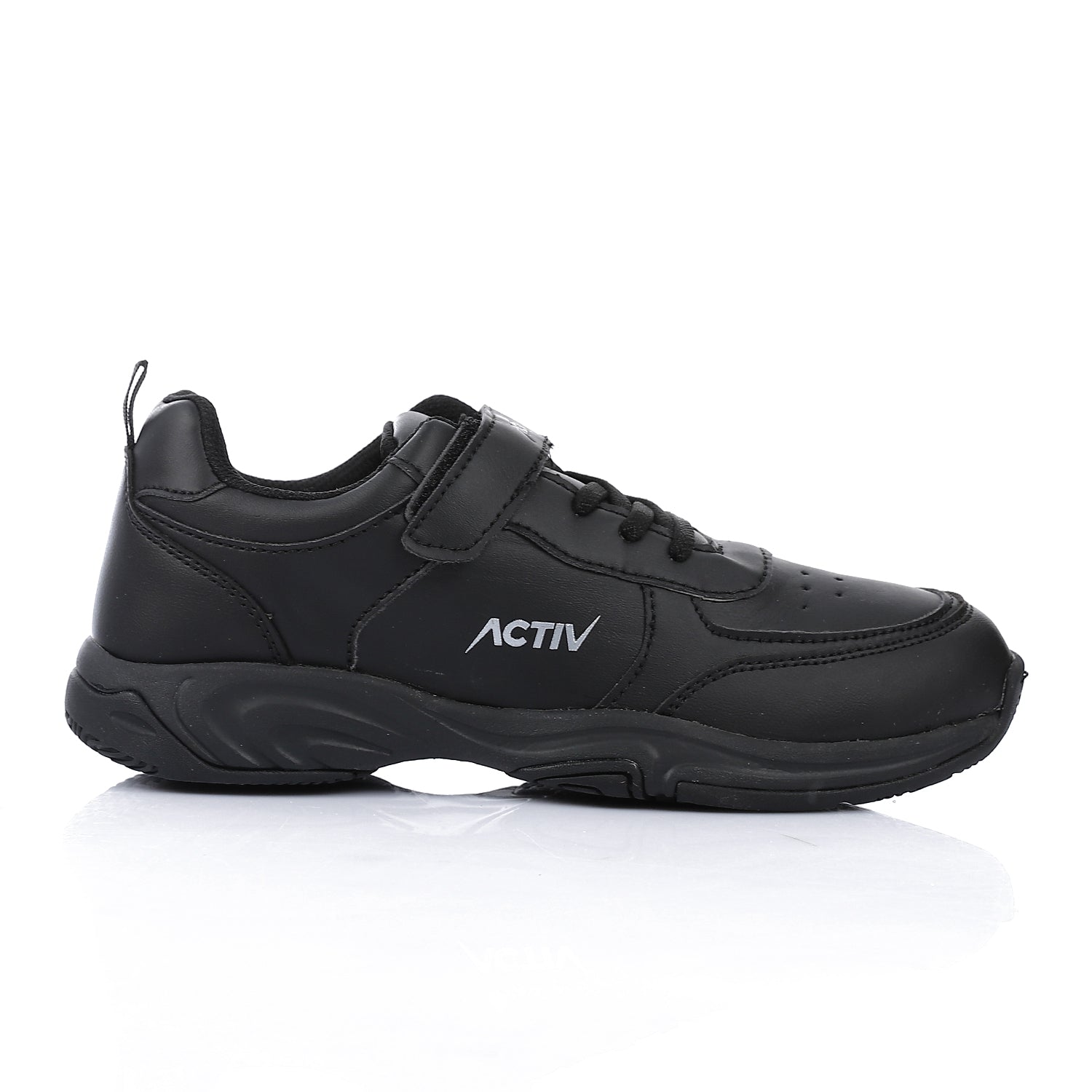 ACTIVNEW FASHION VELCRO SHOES - BLACK 