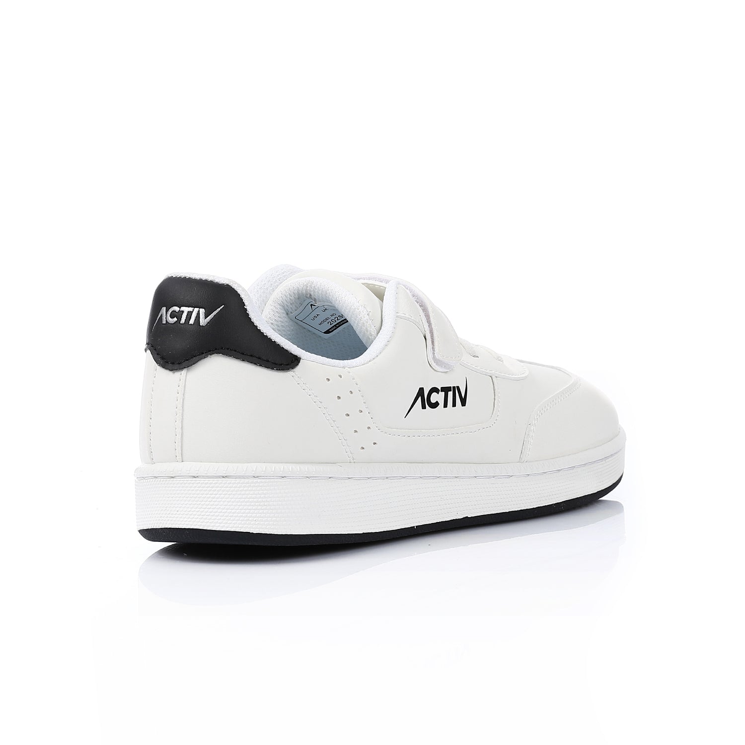 ACTIVNEW FASHION VELCRO SHOES - WHITE