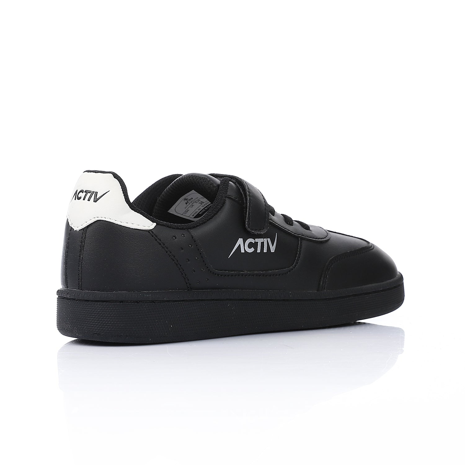 ACTIVNEW FASHION VELCRO SHOES - BLACK 