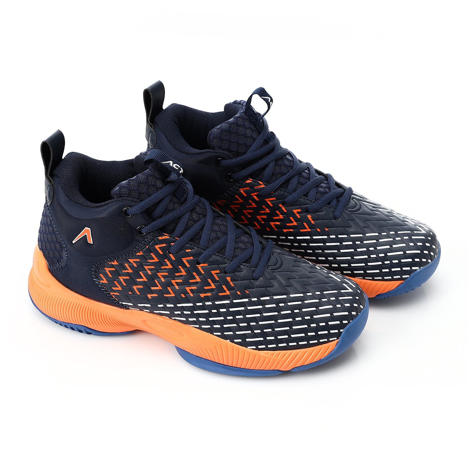 ACTIVNEW MEN'S SHOES - NVY &amp; ORNG 