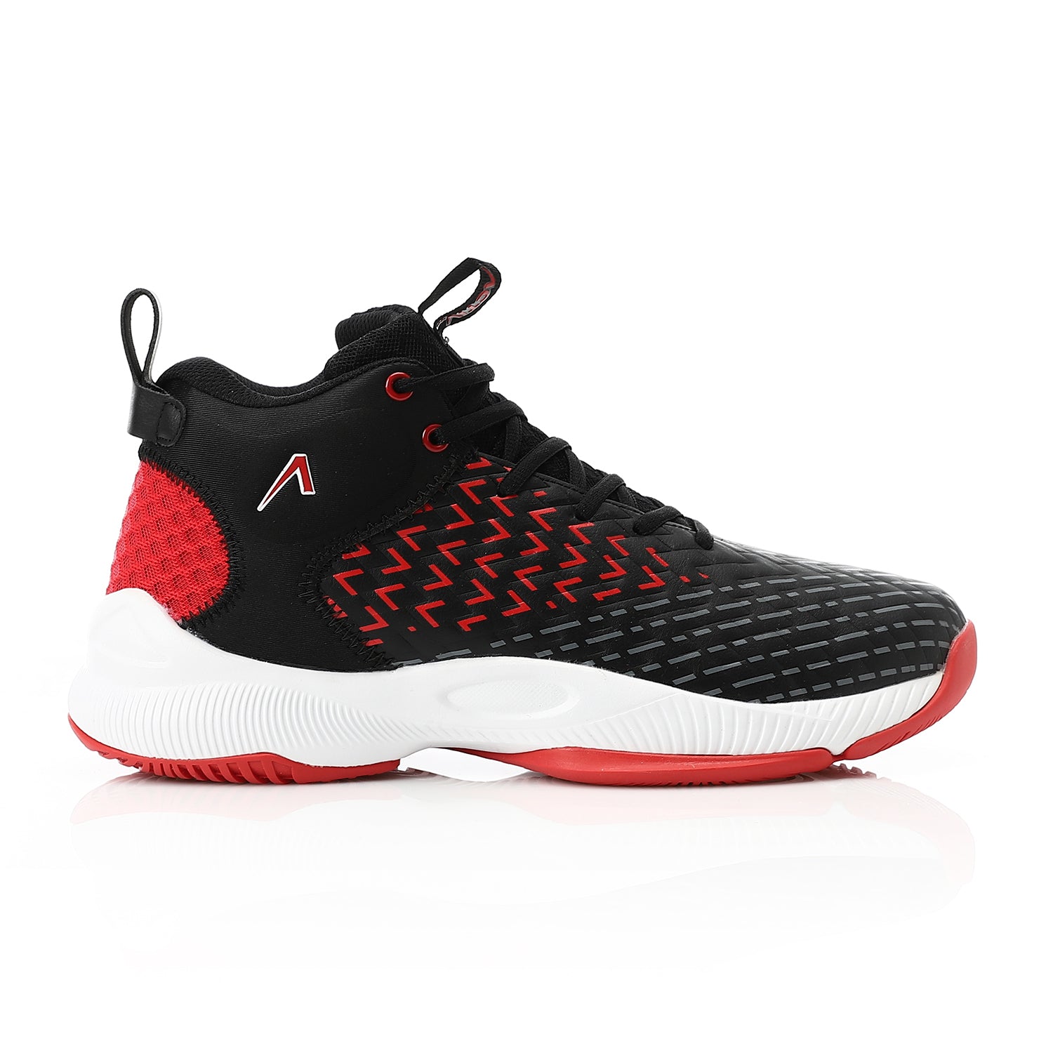 ACTIVNEW MEN'S SHOES - BLACK &amp; RED 