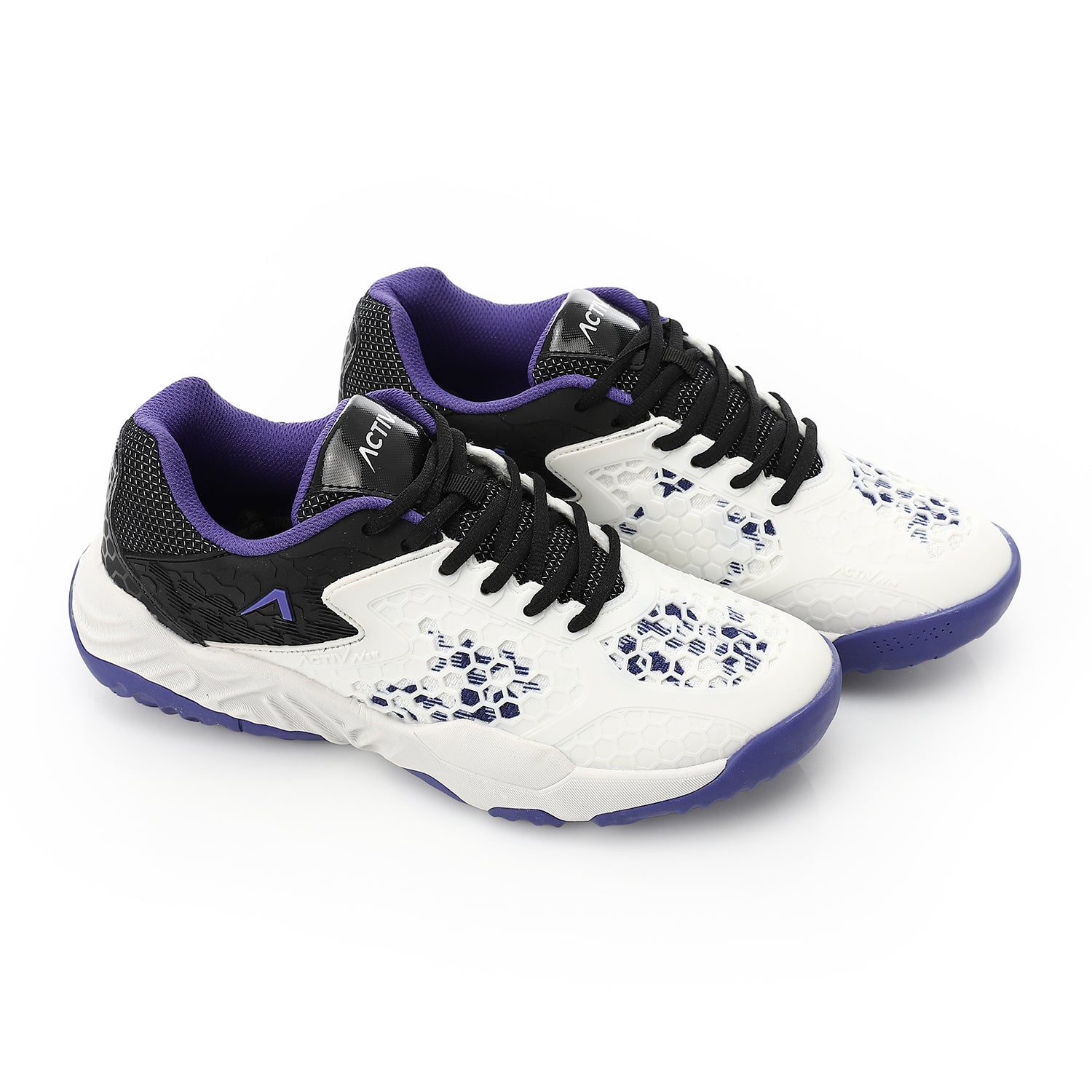 ACTIV MEN'S SHOES - WHT & NVY