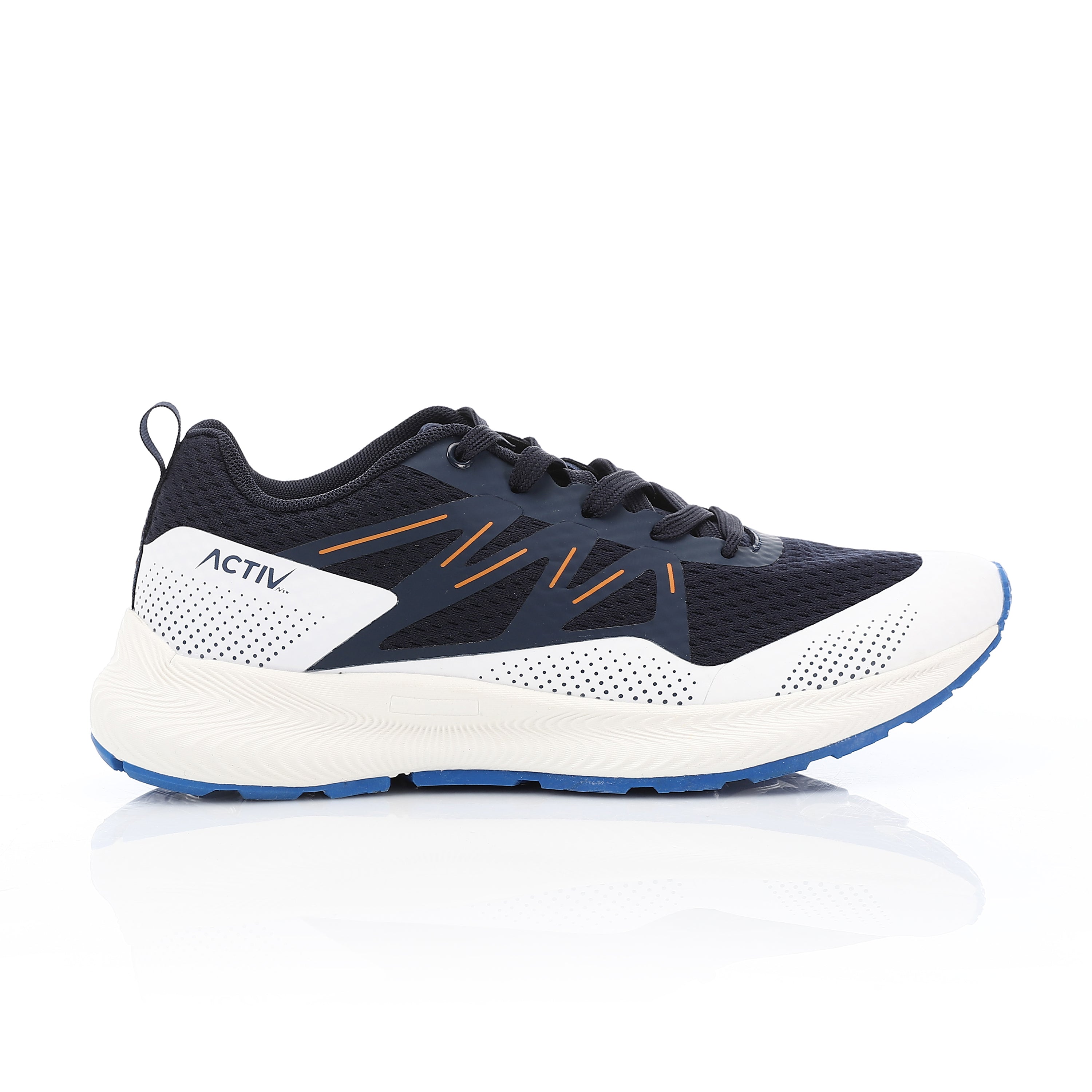 ACTIV MEN'S SHOES - WHT & NAVY