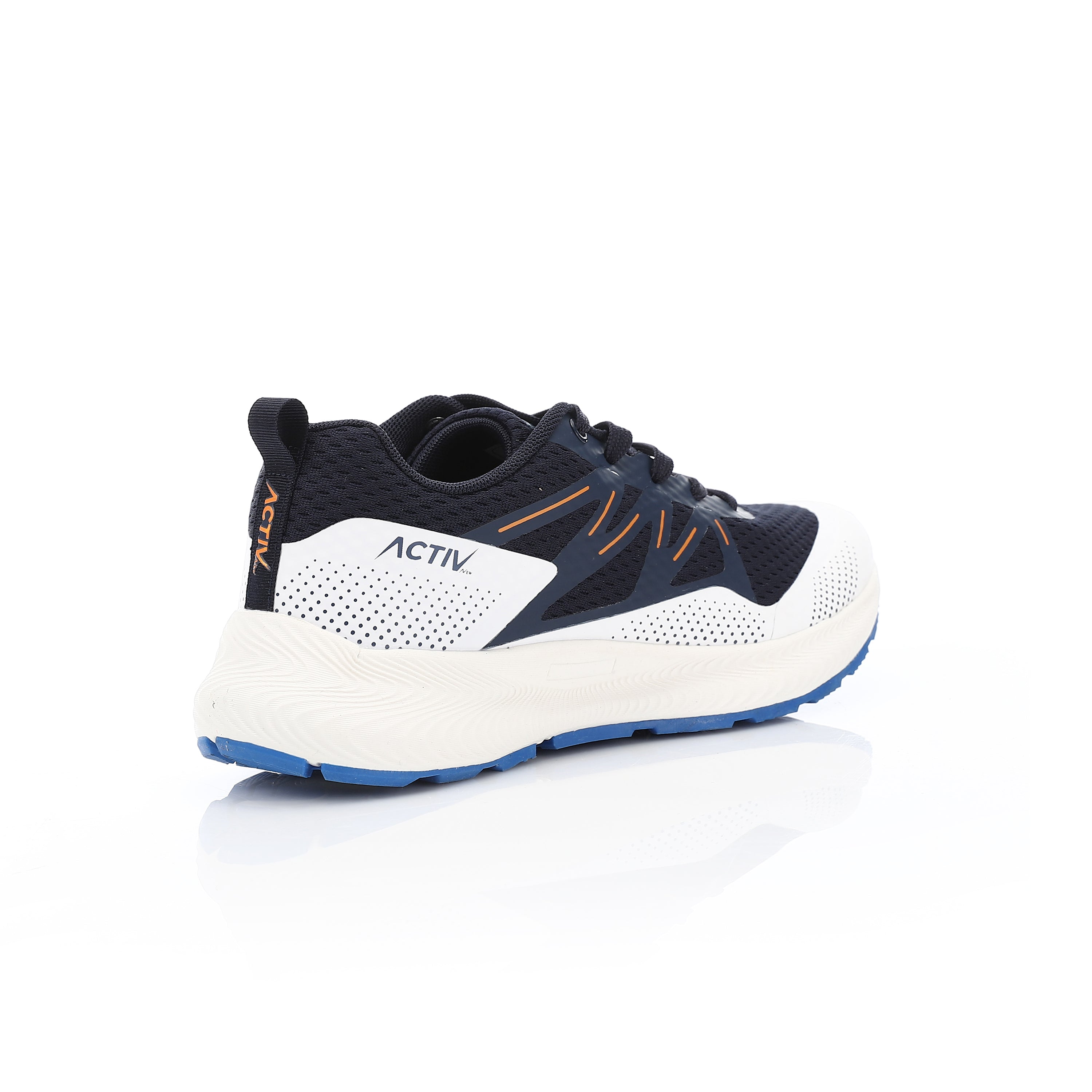 ACTIV MEN'S SHOES - WHT & NAVY