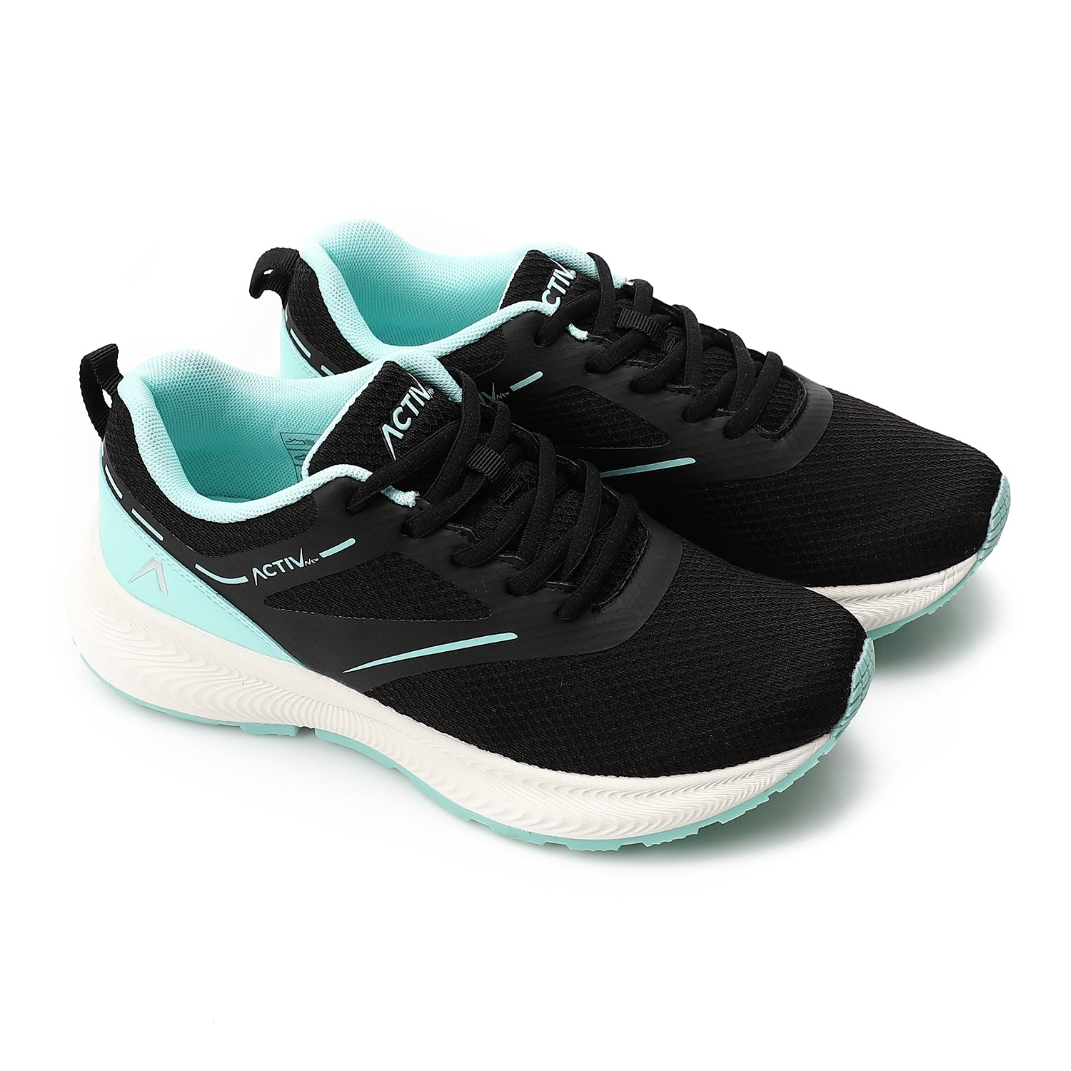 ACTIV WOMEN'S SHOES - BLK & GREN