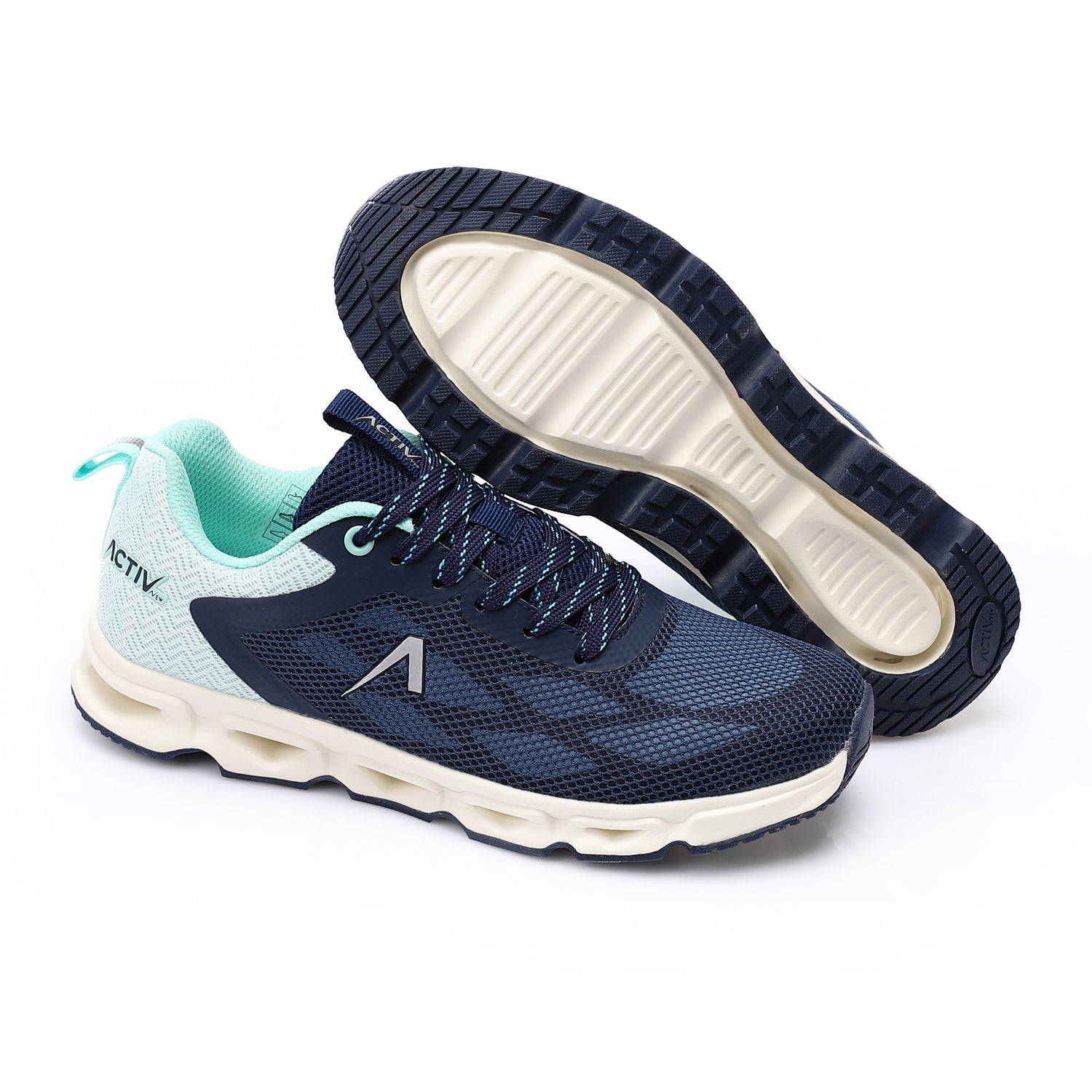 ACTIVNEW MEN'S SHOES - NVY & MINT