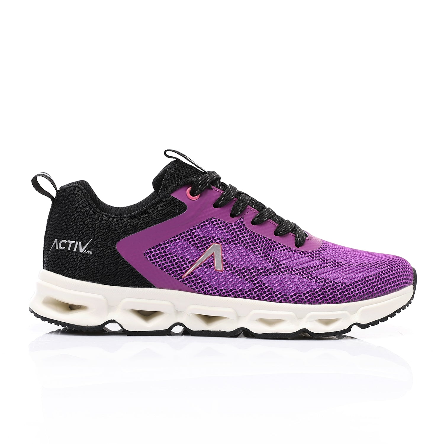 ACTIVNEW MEN'S SHOES - PURP &amp; BLK 