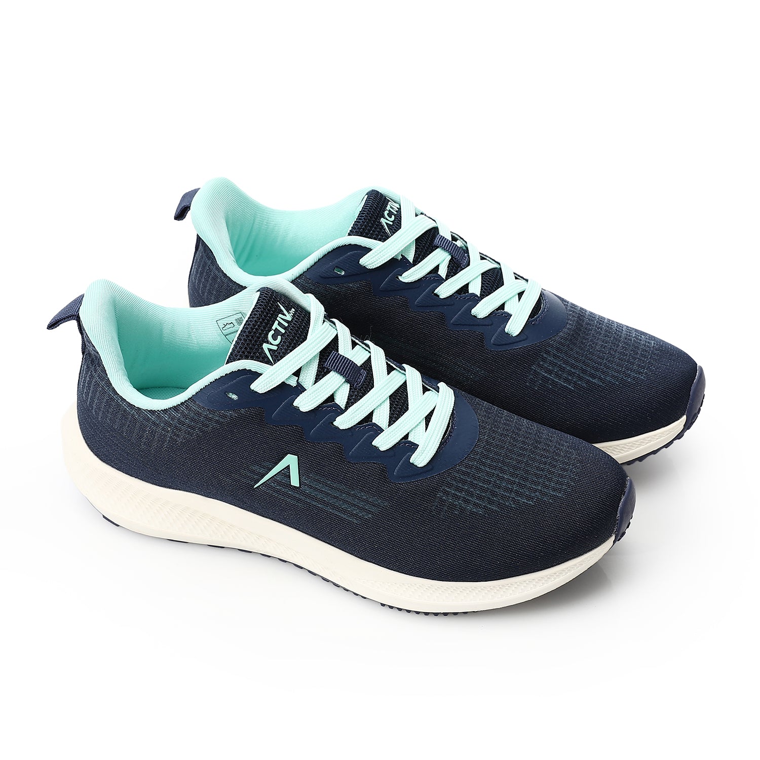 ACTIV WOMEN'S SHOES - NVY & MINT